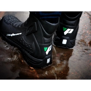 Bota de chuva moto motoqueiro impermeável pantaneiro