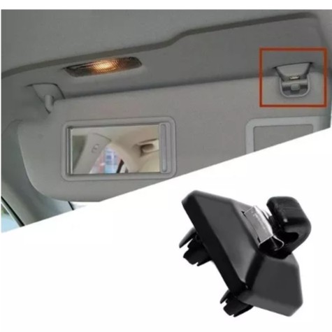Presilha Suporte Do Quebra Sol Teto Audi A1 A3 A4 A5 Q3 Q5 TT RS3 RS4 RS5 Cor Preto