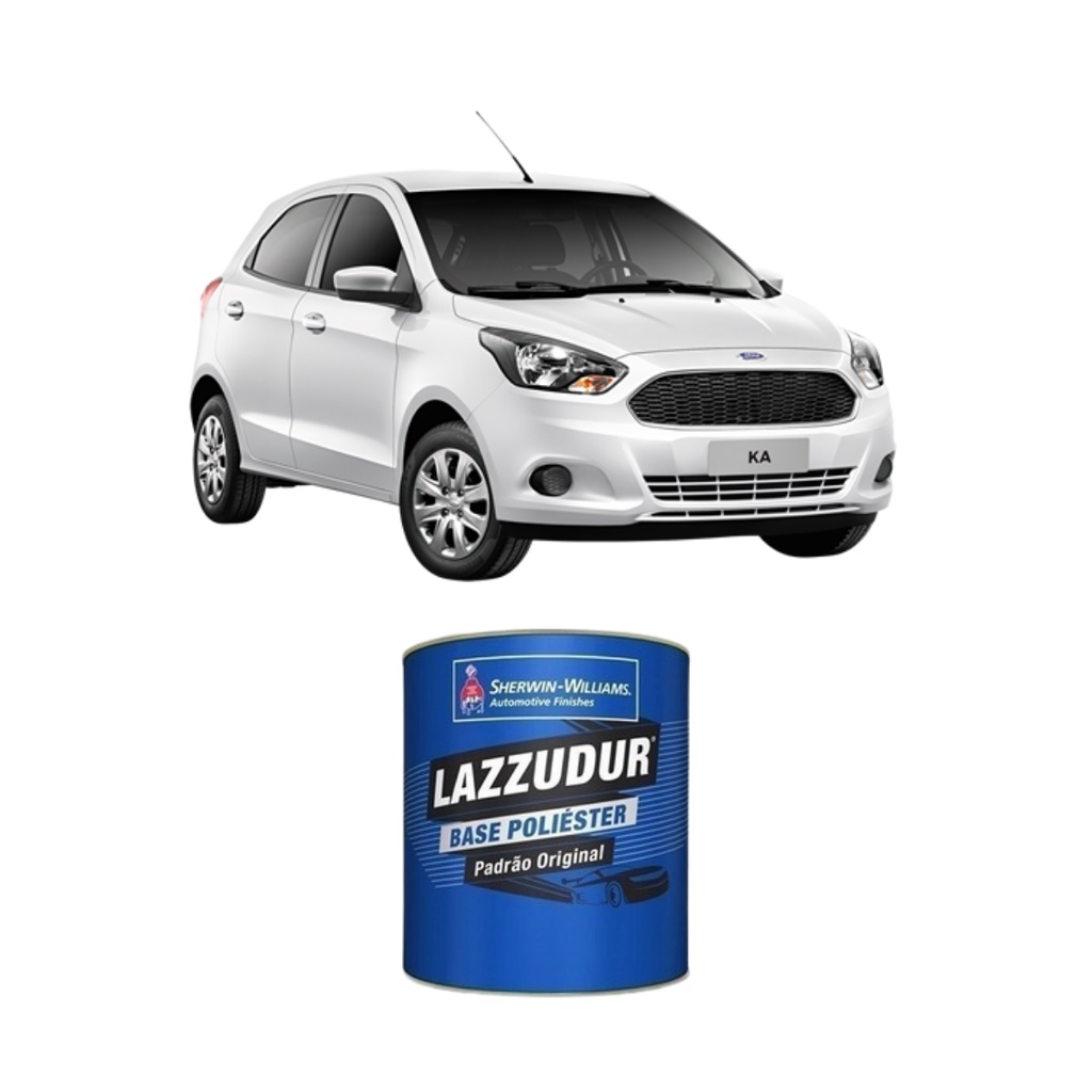 TINTA POLIESTER BRANCO ARTICO LISA - 023 FORD 900ML em Oferta na Shopee