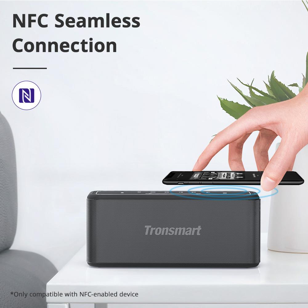 Alto Falante Tronsmart Mega Pro 60W Home Bluetooth Preto
