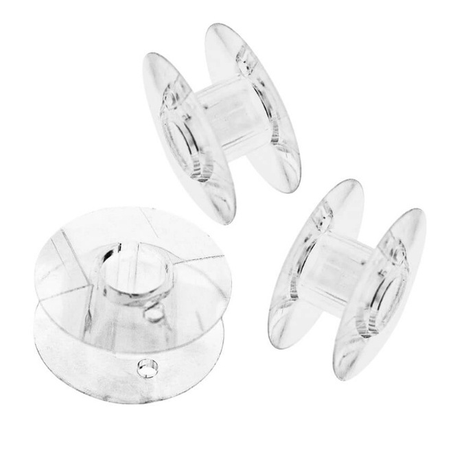 20 Bobina De Plastico Baixa p/ Maquina Carretilha / Canelinha