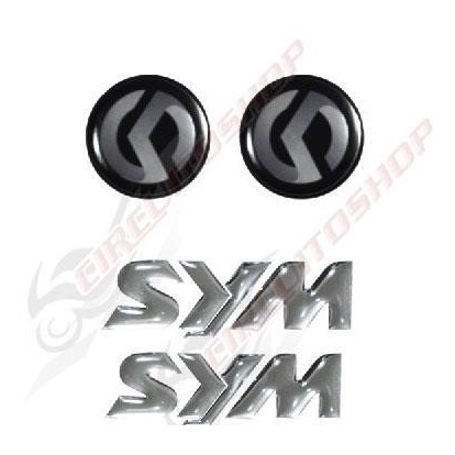Adesivo Alto Relevo Sym Moto Dafra Maxsym 400i Tuning Top