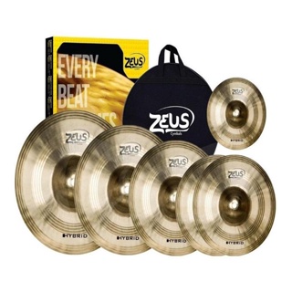 Kit De Pratos Zeus Hybrid Set E 10 14 16 18 20 + Bag - B20 em Oferta na Shopee