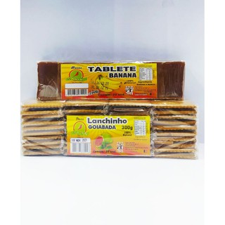 Kit Lanchinho Goiabada Sabiá 300g + Tablete Banana Sabiá 320g