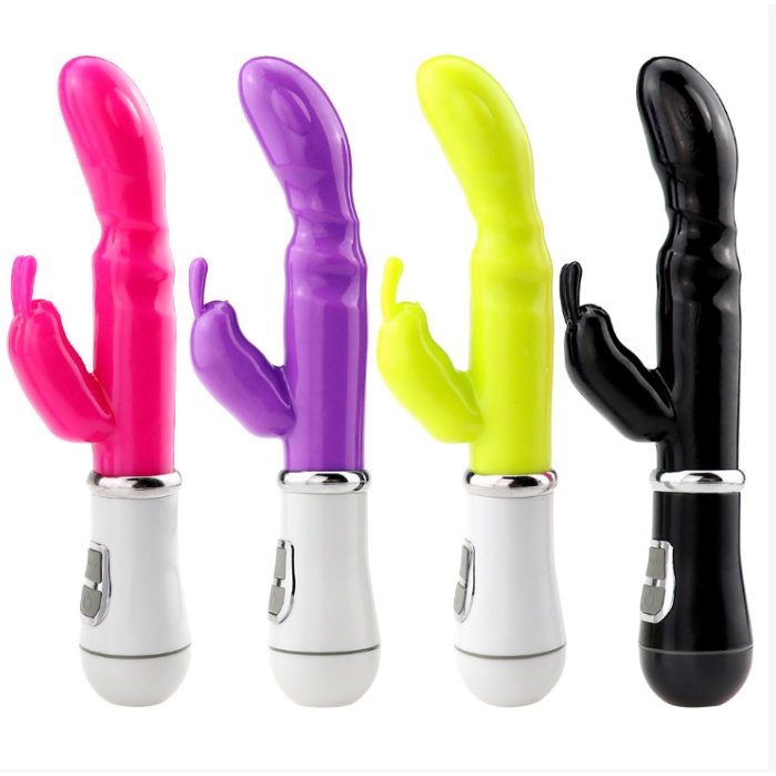 Vibrador Rabbit de Ponto G com Estimulador e Clitoris ZDB-45A em Oferta na Shopee