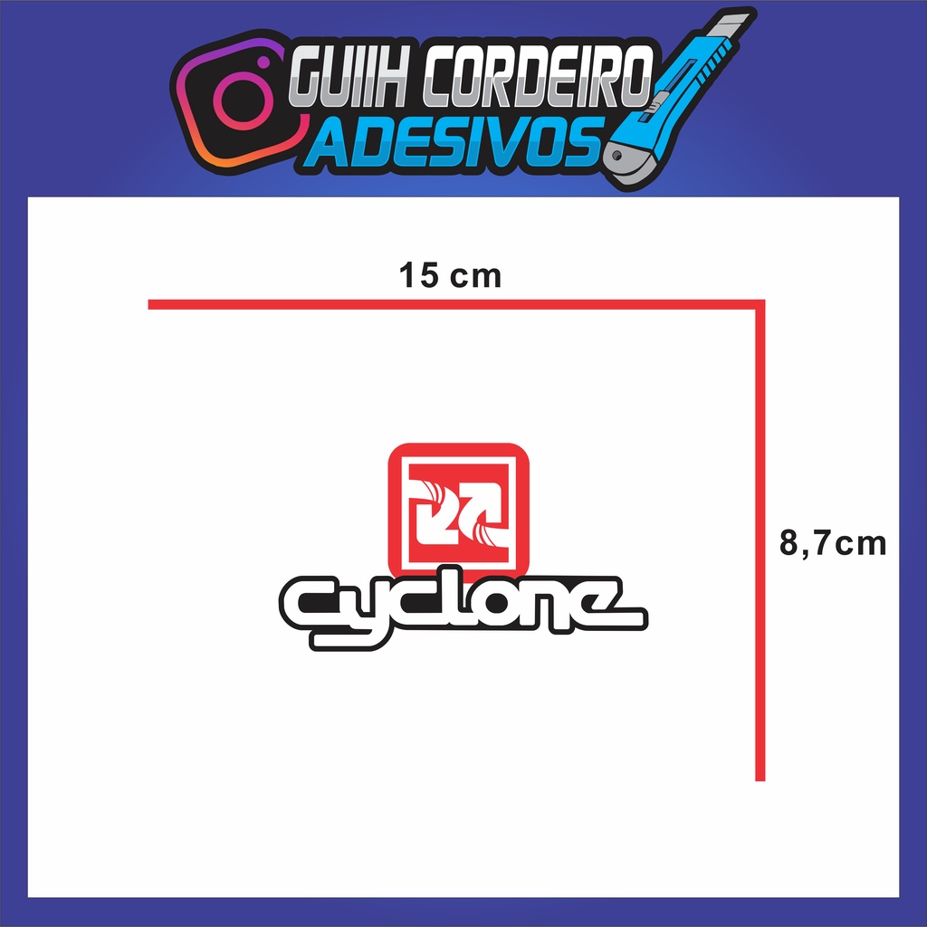 Adesivo Cyclone