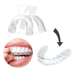 Moldeira Termo Moldável Para Clareamento dental (par)