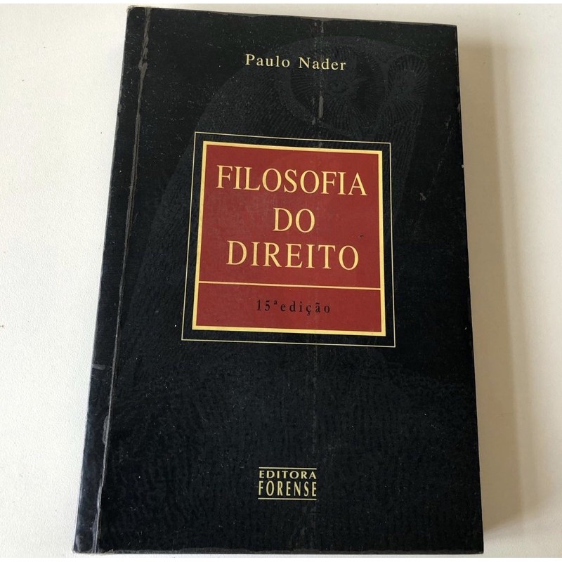 Livro Filosofia Do Direito | Shopee Brasil