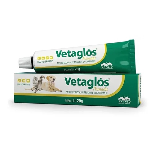 Pomada Cicatrizante Vetnil Vetaglos - 20g