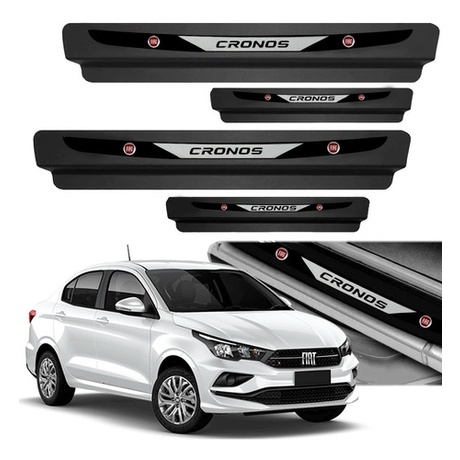 Soleira Protetor Porta Plus Adaptável Cronos - Lançamento Promoção em Oferta na Shopee