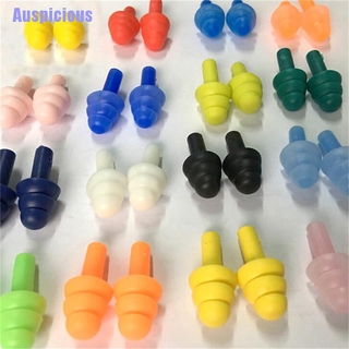 Auspicioso ✔ 20Pcs Tampões Auriculares De Silicone Anti-Ruído Confortáveis Para Estudo