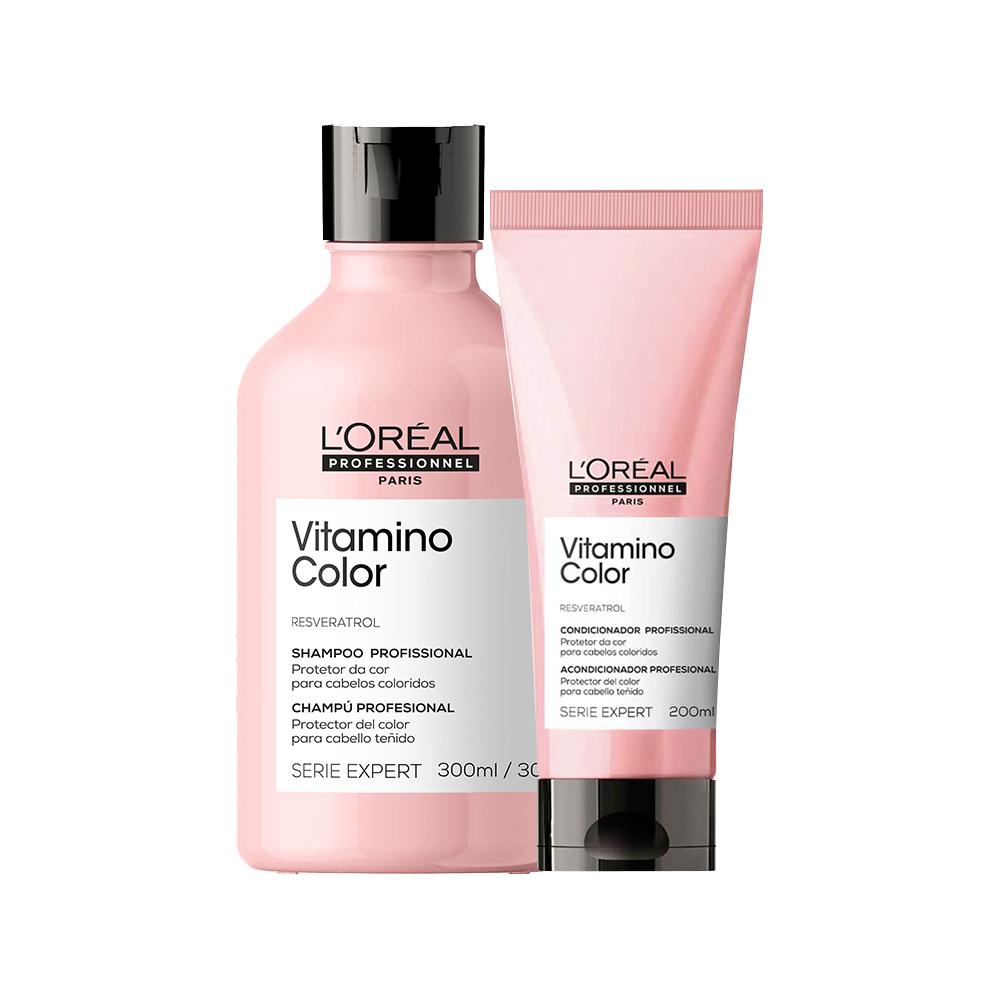 Kit L'oréal Pro Vitamino Color - Sh 300 ml + Cond 200 ml