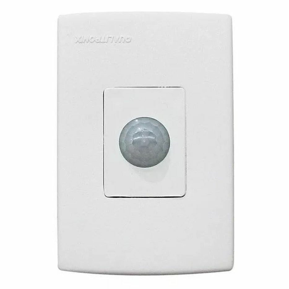 Sensor Presenca De Parede Bivolt Branco QI8M Qualitronix em Oferta na Shopee