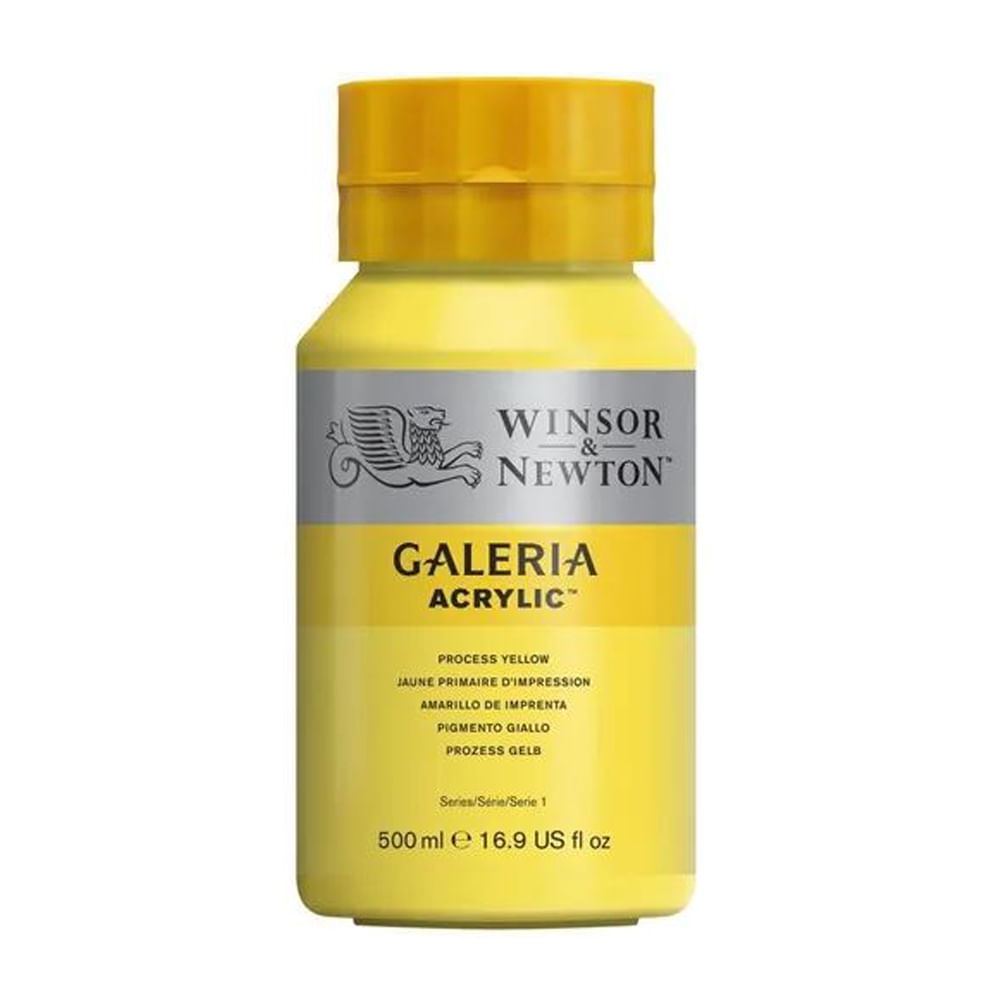 Tinta Acrílica Winsor & Newton Galeria 500ml 120 C. Yellow Mediu