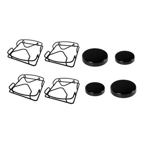 Kit 4 Espalhadores 2gd 2pq + 4 Grelhas Fogão Electrolux 52sb