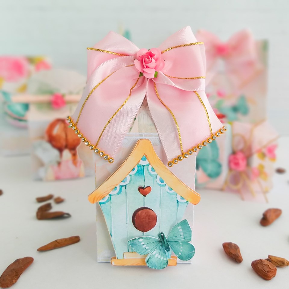 Caixas Jardim encantado 3D personalizada para aniversário ou mesversário