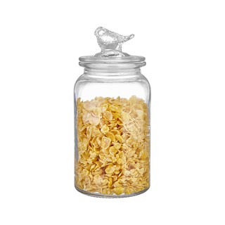 Pote Hermético 1,2 L com Tampa Passarinho Clear Hauskraft