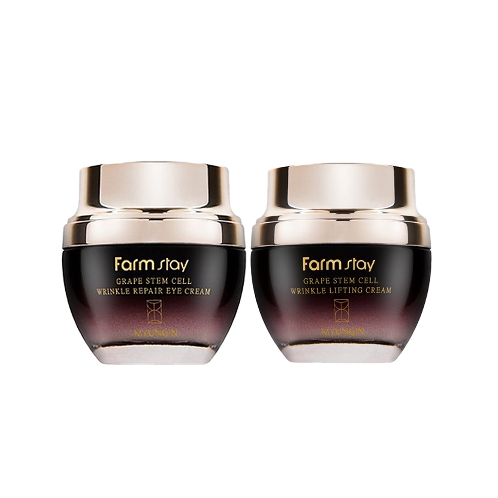 farmstay grape stem cell wrinkle cream 50ml em Oferta na Shopee