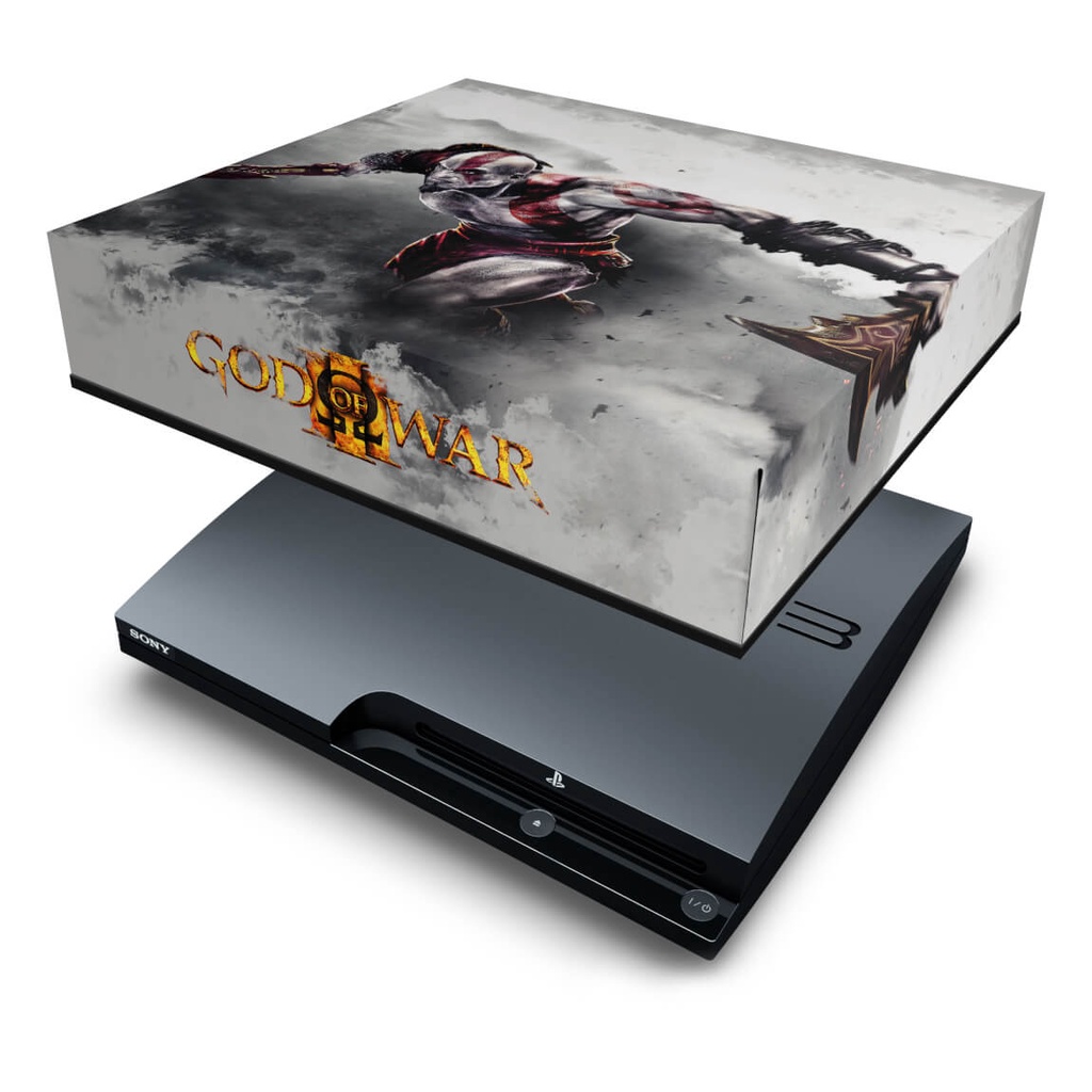 Capa PS3 Slim Anti Poeira - God Of War 3 #2