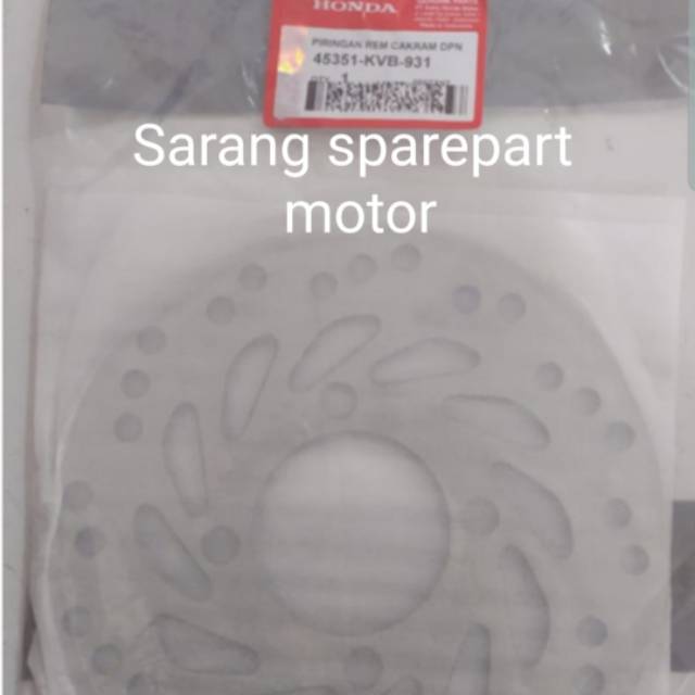 Disco De Freio Dianteiro Vario Beat KVB