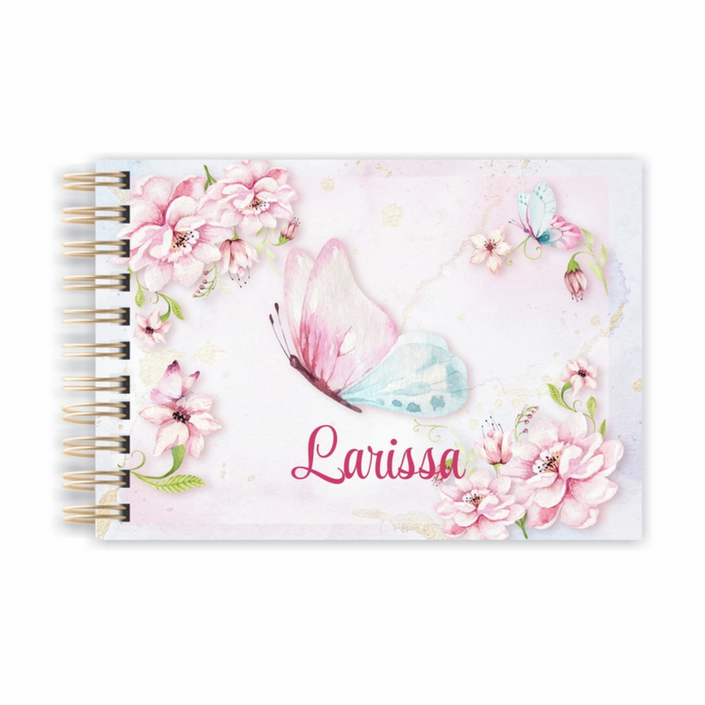 Caderno de mensagens Livro De Mensagens Livro de Assinaturas personalizado com nome em Oferta na Shopee