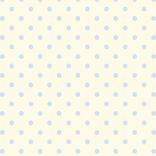 Papel De Parede Adesivo Poá Azul Claro E Fundo Beges 1,50mts