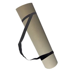 Tapete Colchonete para Yoga 5mm com Alça 170x60cm Rythmoon Cinza