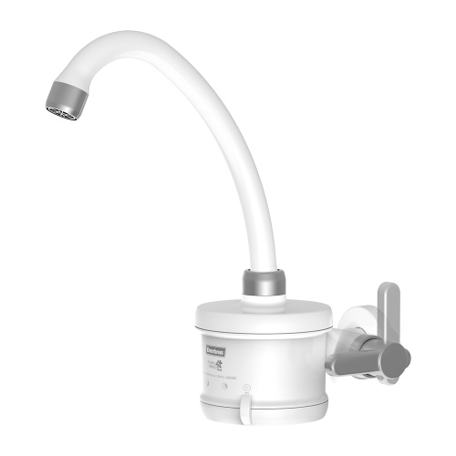 TORNEIRA ELETRICA 4T PLUS (127V~4800W) - ENERBRAS BRANCO COM CROMADO - 3501-ECRN