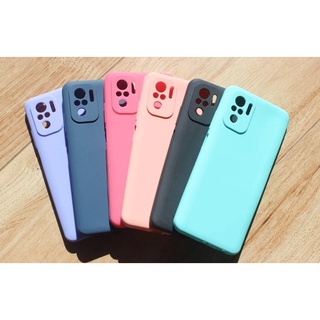 Capa Case de Silicone Para Xiaomi Redmi Note 10 4G Interior Aveludado
