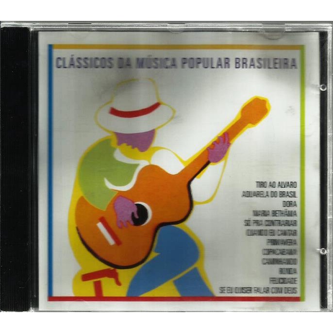 1305 Mcd- Cd Original 1996- Clássicos Da Música Popular Brasileira- Coletânea- MPB