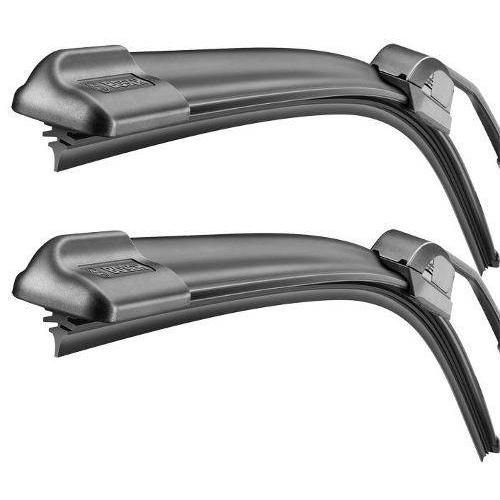 Par Palheta Limpador Para-brisa Silicone Mitsubishi - Escolha o Seu Carro - L200 / Outdoor / Savana / Sport / Triton / L300 / Lancer / Pajero Sport / Pajero TR4 / Space wagon