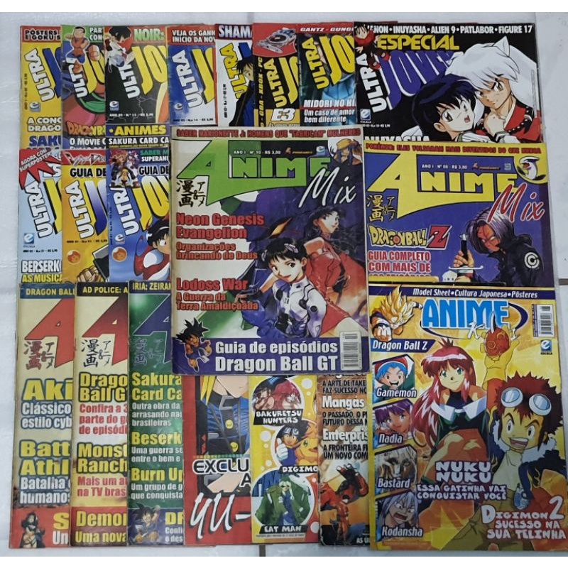 Revista de Anime e Manga Shopee Brasil