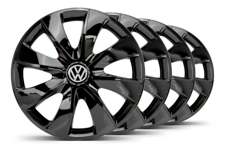 Calota Aro14 Esportiva Prime VW GolG1QuadradoG2BolaG3 G4 G5 G6 G7 G8 Voyage Fox Up Parati Saveiro CrossFox Polo SpaceFox