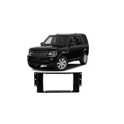Moldura 2 Din Land Rover Discovery 3, Freelander 2 - Preto