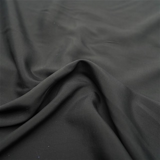 Tecido Viscose lisa (Preto) 100% Viscose 1mt x 1,40mt