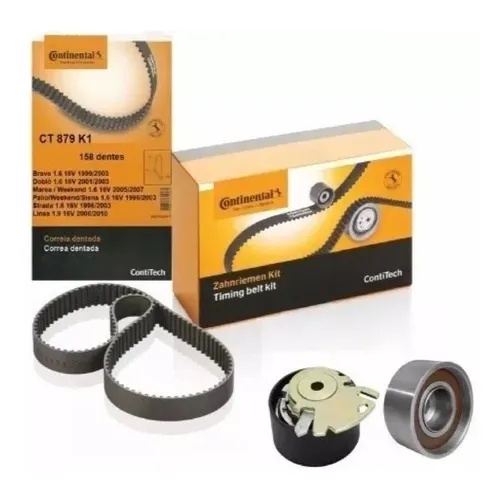 Kit Correia Dentada Tensor Marea Siena Palio Weekend 1.6 16v em Oferta na Shopee