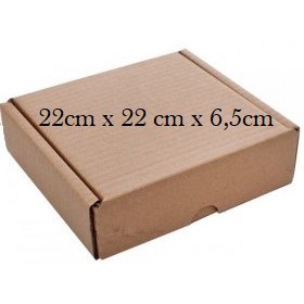 Caixas de papelão correios 15 unidades 22x22x6,5cm em Oferta na Shopee