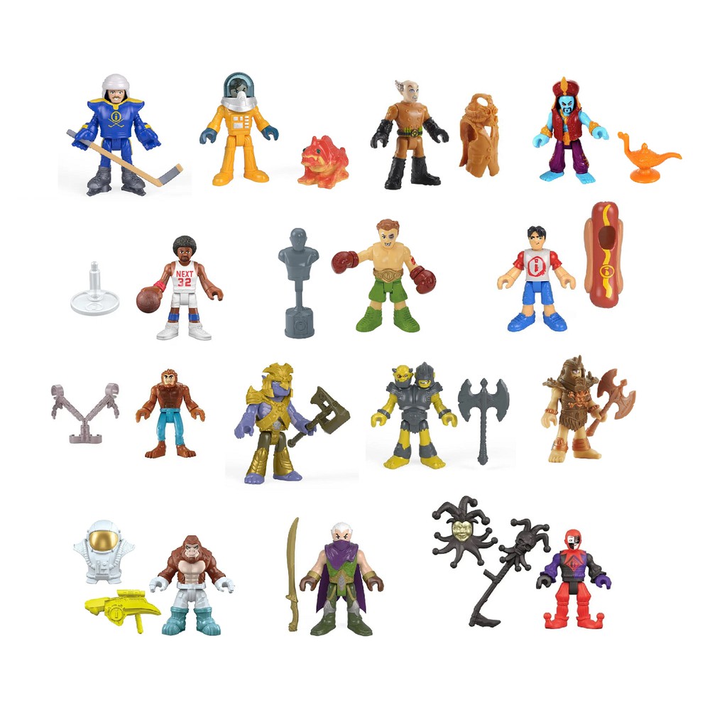 Boneco Básico Imaginext Figuras De Ação Mattel W3511 | Shopee Brasil