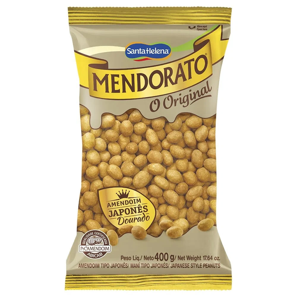 Amendoim Mendorato 400g - Santa Helena