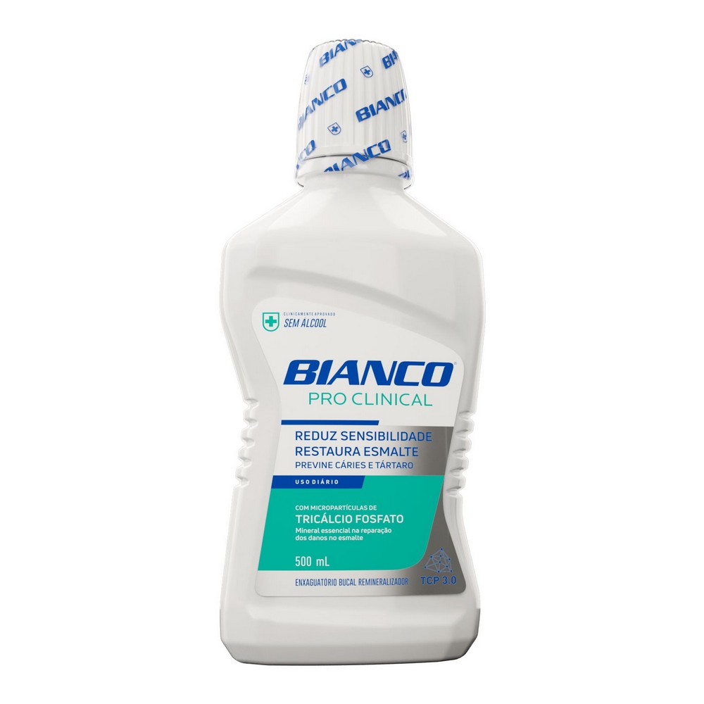 Enxaguante bucal Bianco Pro Clinical 500mL