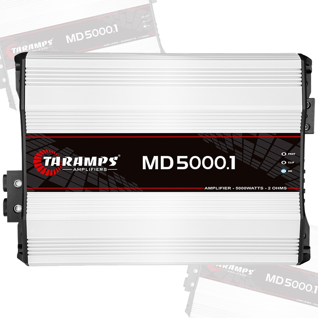 Modulo Amplificador Taramps MD 5000.1 - 1 Canal de 5000 Watts RMS / 2 Ohms em Oferta na Shopee