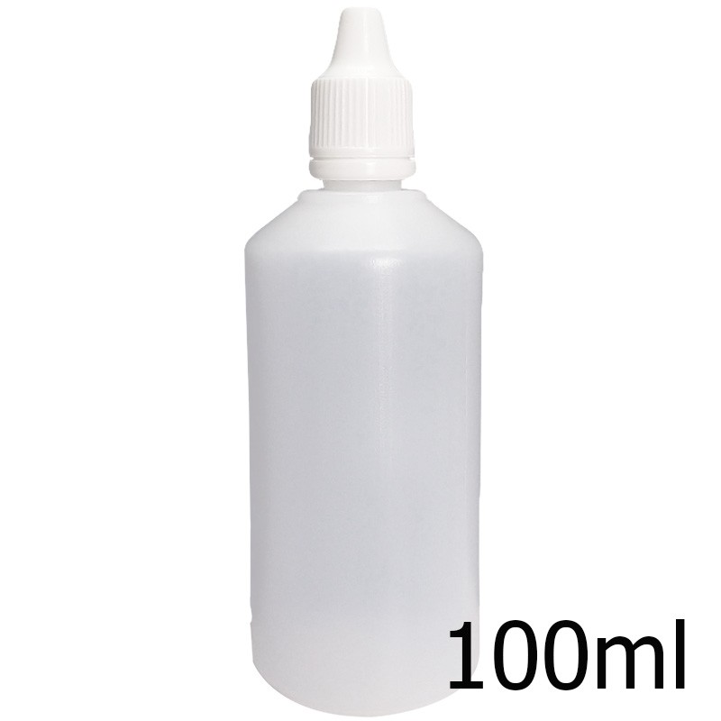 600 Frasco Plástico 100ml Conta Gotas - Ref 9520