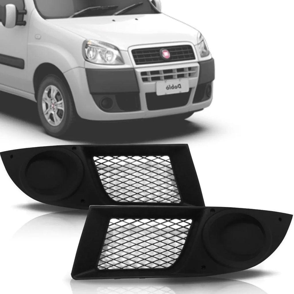 Grade Moldura Do Milha Doblo 2010 2011 2012 2013 2014 2015 2016 2017 2018 2019 Sem Furo em Oferta na Shopee