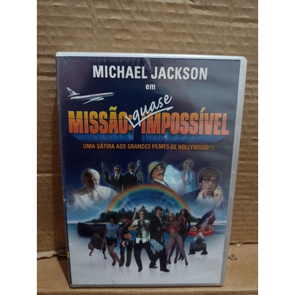DVD MISSÃO QUASE IMPOSSÍVEL (MICHAEL JACKSON) (ORIGINAL-LACRADO)