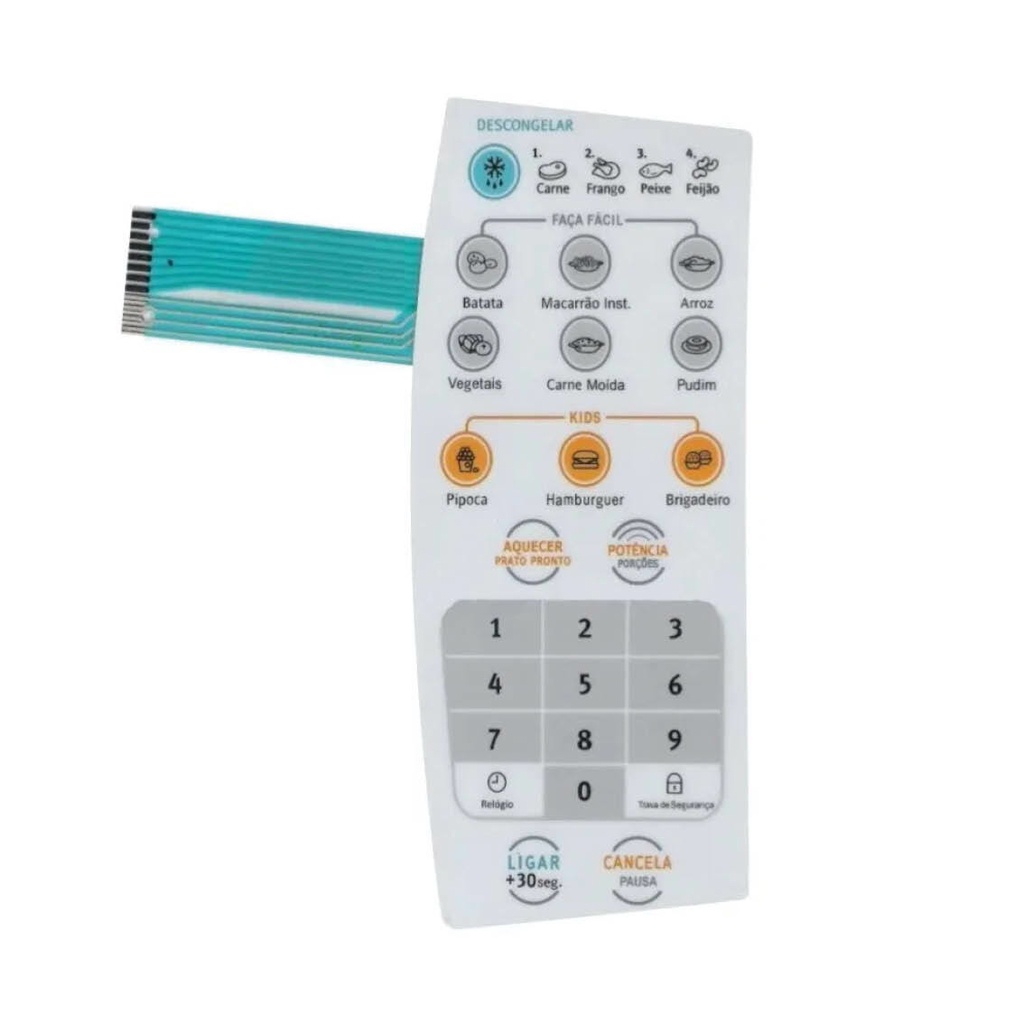 MEMBRANA COMPATIVEL MICROONDAS ELETROLUX MEF 28 - MEF28