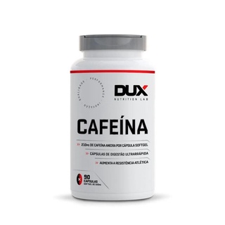 Cafeina 90 Caps Dux Nutrition - 100% Pura - Original 200mg Concentrado