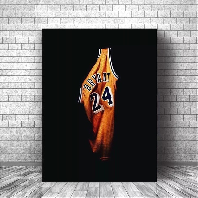 painel decorativo lendas kobe bryant decoração