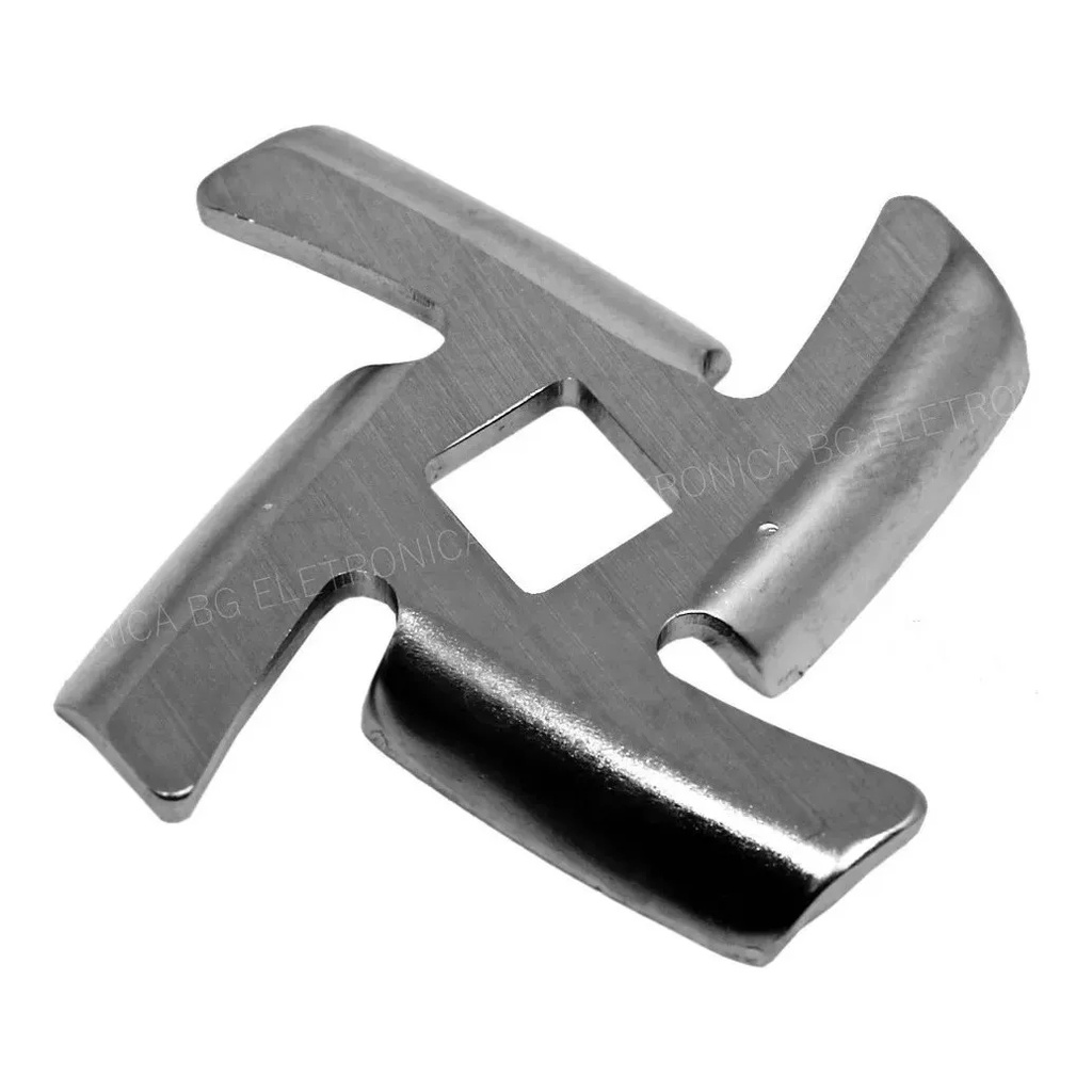 Faca Cruz Navalha Para Moedor De Carne Batedeira Kitchenaid