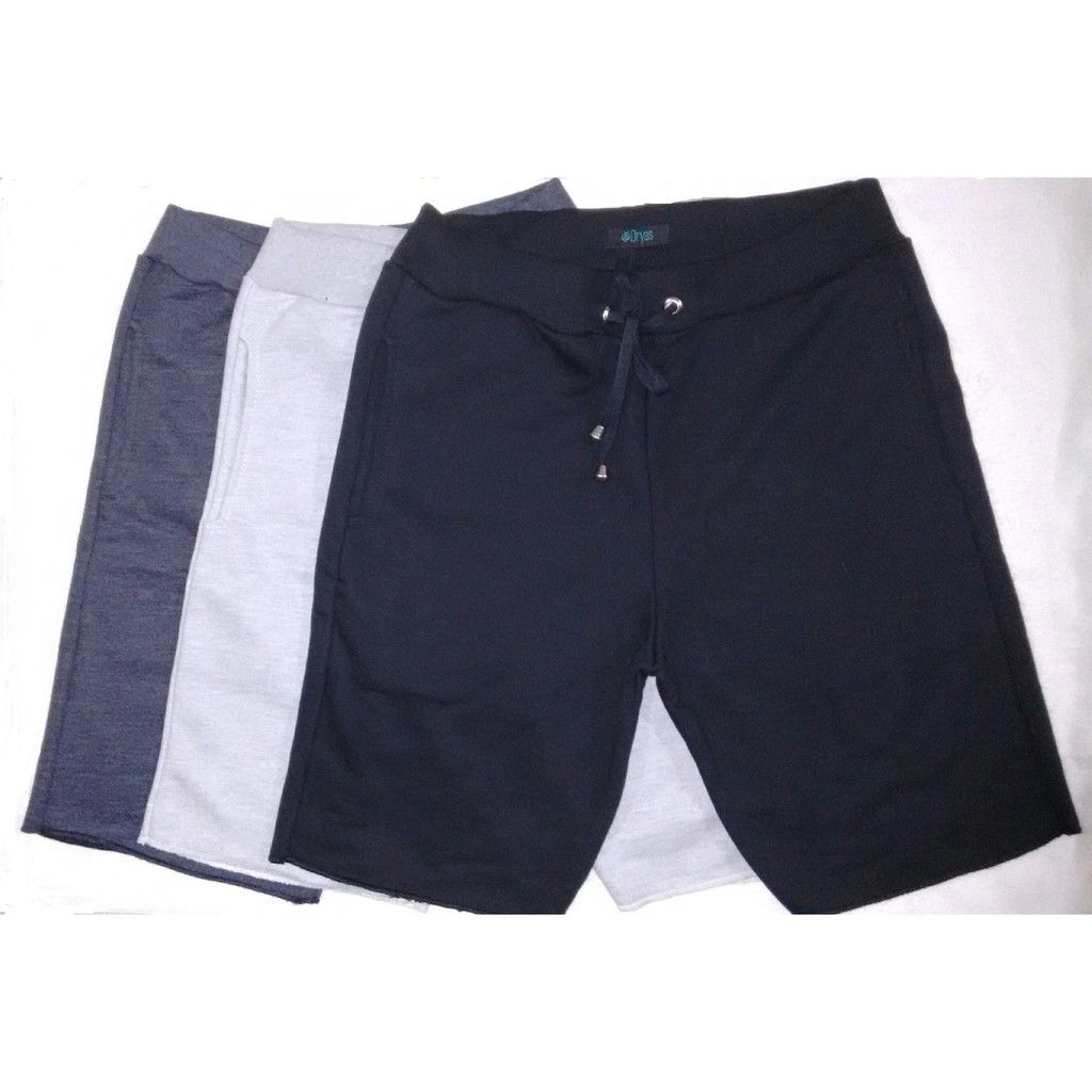 bermuda de moletom masculina - tamanho de 36 a 54 - kit com 03 peças