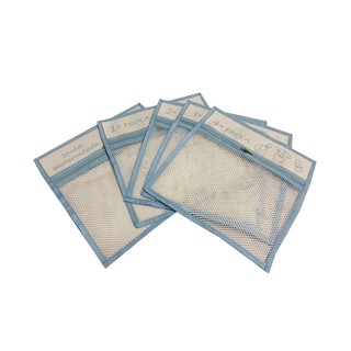 Saquinho organizador maternidade telinha, kit com 5 unidades